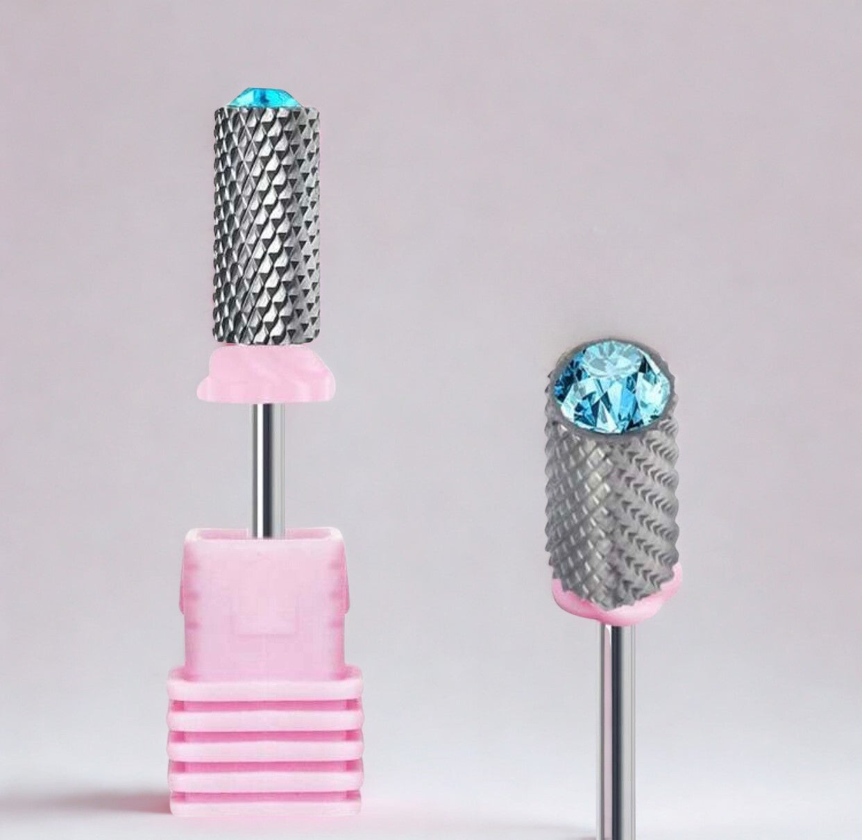 PUNTA FRESA IN TUNGSTENO CON DIAMANTE BLU Grana media