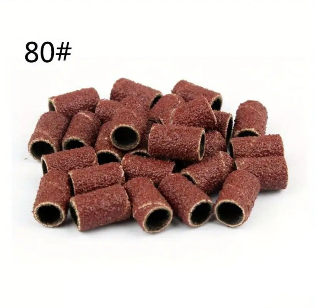 SCOVOLINI ABRASIVI RICAMBIO FRESA GRANA 80 PZ100