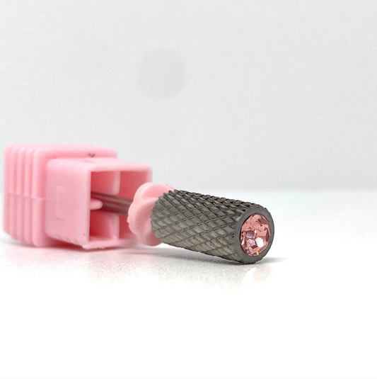 PUNTA IN TUNGSTENO CON DIAMANTE ROSA Grana fine