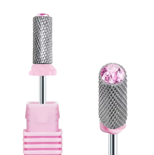 PUNTA IN TUNGSTENO CON DIAMANTE ROSA Grana fine