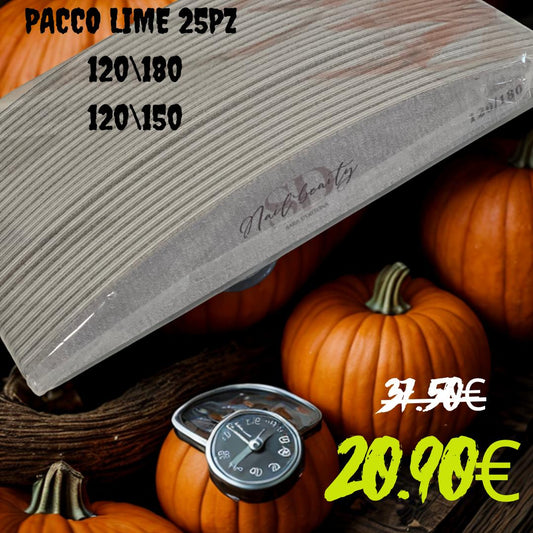 Pacco lime 25pz (120/180-120/150)